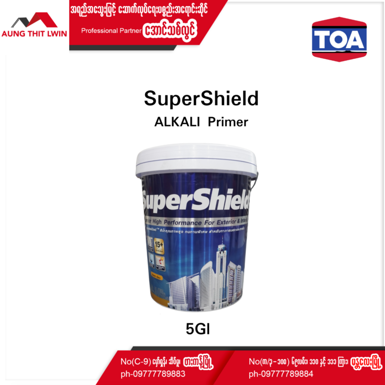 Toa Supershield Alkali Primer Gl Aung Thit Lwin