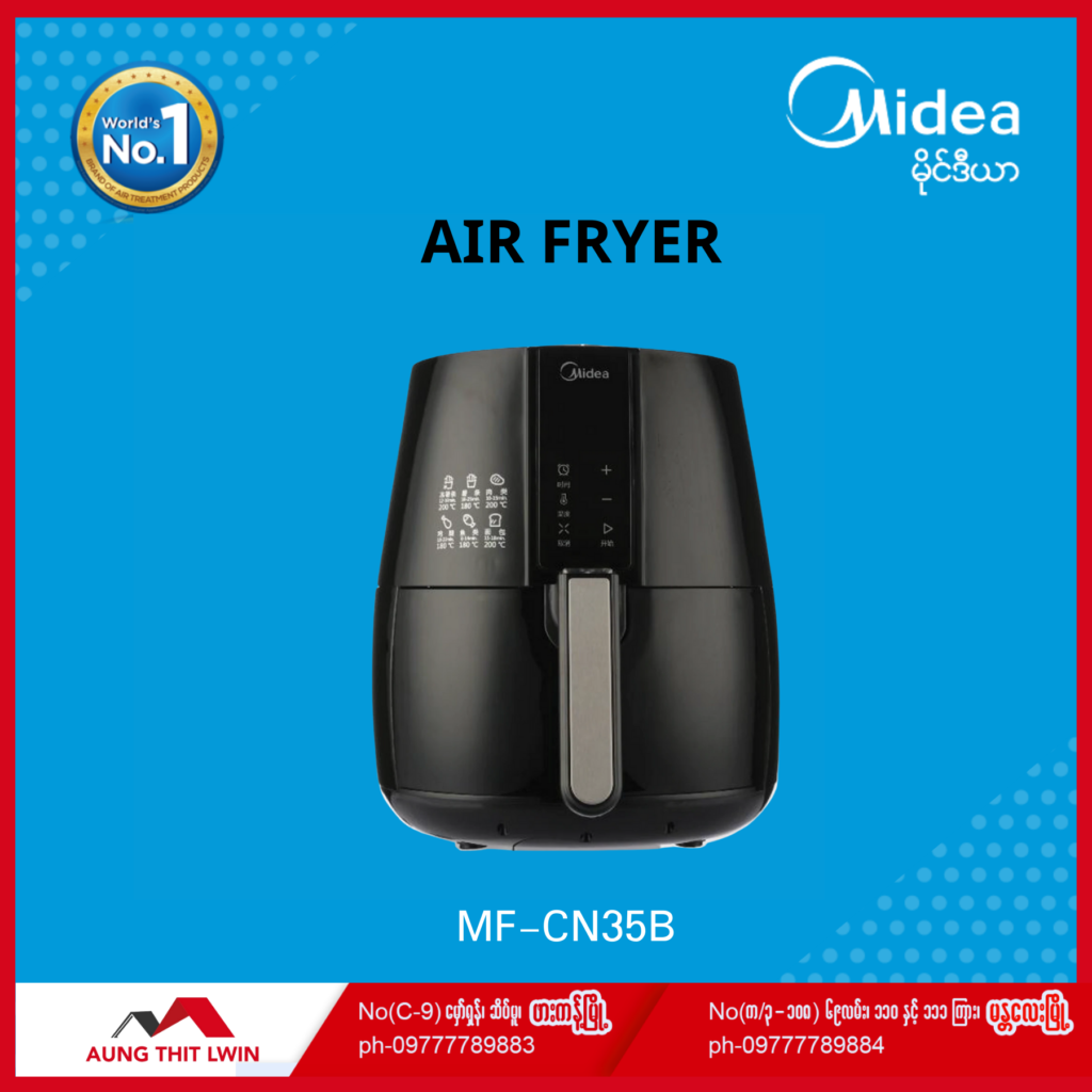 Midea Air Fryer (MF-CN35B) - Aung Thit Lwin